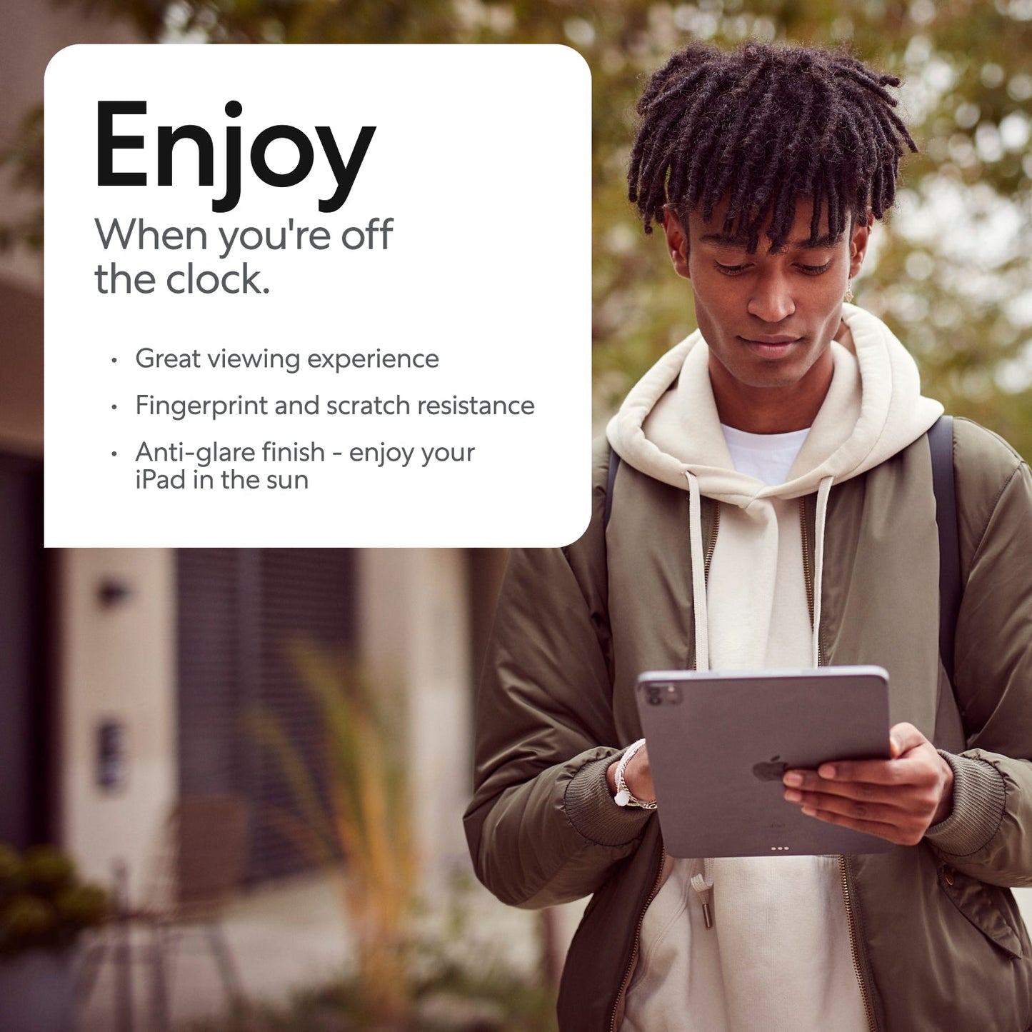 Plannafy's iPad Screen Protector (2 pack)